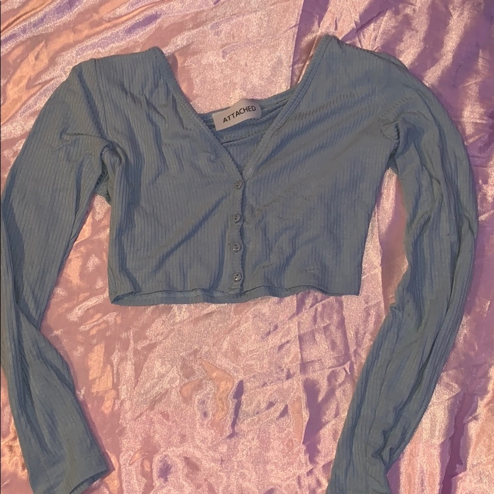 Long Sleeve Crop Top